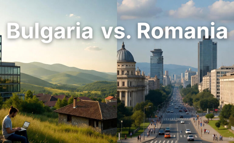 Bulgaria vs. Romania Which Eastern European Gem is Better for Western Remote Workers and Freelancers